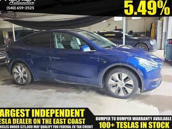 TESLA MODEL Y 2022 7SAYGDEE3NF426755 image